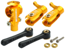 CNC DFC Main Rotor package (GOLD) - BLADE NANO CPX / CPS...