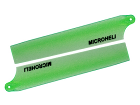 Reflective Plastic Main Blade 85mm (GREEN) - BLADE NANO CPX / CPS / S2 / S3