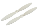 Plastic 3D Propeller 4538 CCW (WHITE) - BLADE 200 QX