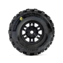Badlands MX F/R MTD 12mm Black Split Six (4) for ARRMA...