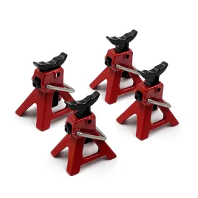 RC Rock Crawler Accessories Height Adjustable 3 Ton Jack 4pcs For 1/18 1/24