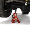 RC Rock Crawler Accessories Height Adjustable 3 Ton Jack 4pcs For 1/18 1/24