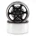 1.9 Aluminum CNC BXC 6 Spoke Beadlock Wheel w/ Brake Rotor 2pcs Black 12 Hex