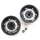 1.9 Aluminum CNC BXC 6 Spoke Beadlock Wheel w/ Brake Rotor 2pcs Black 12 Hex