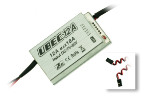 ZTW UBEC 12-18A/7-60V / Output 5-8V einstellbar / 2 Ausgänge
