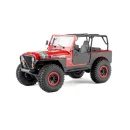 JEEP CJ-7 1:30 4WD RTR GenRight SCX30 Brushed - Red With...