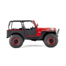 JEEP CJ-7 1:30 4WD RTR GenRight SCX30 Brushed - Red With Battery & Charger