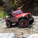 JEEP CJ-7 1:30 4WD RTR GenRight SCX30 Brushed - Red With Battery & Charger