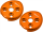 SKY-HERO ANAKIN Club Racer + OB1 CNC AL Cable Protection (2x) Orange