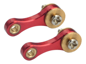 Aluminum Tail Blade Grip Arm set (RED) (for MH-130X-TSPW/R)